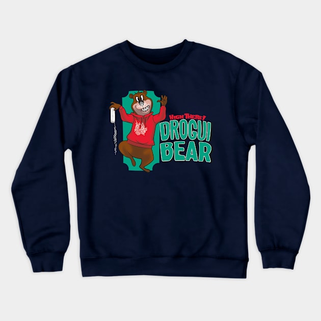 drogui bear Crewneck Sweatshirt by sambukino